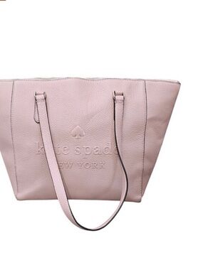 Kate Spade Pink New York Sienne Leather Logo Bag